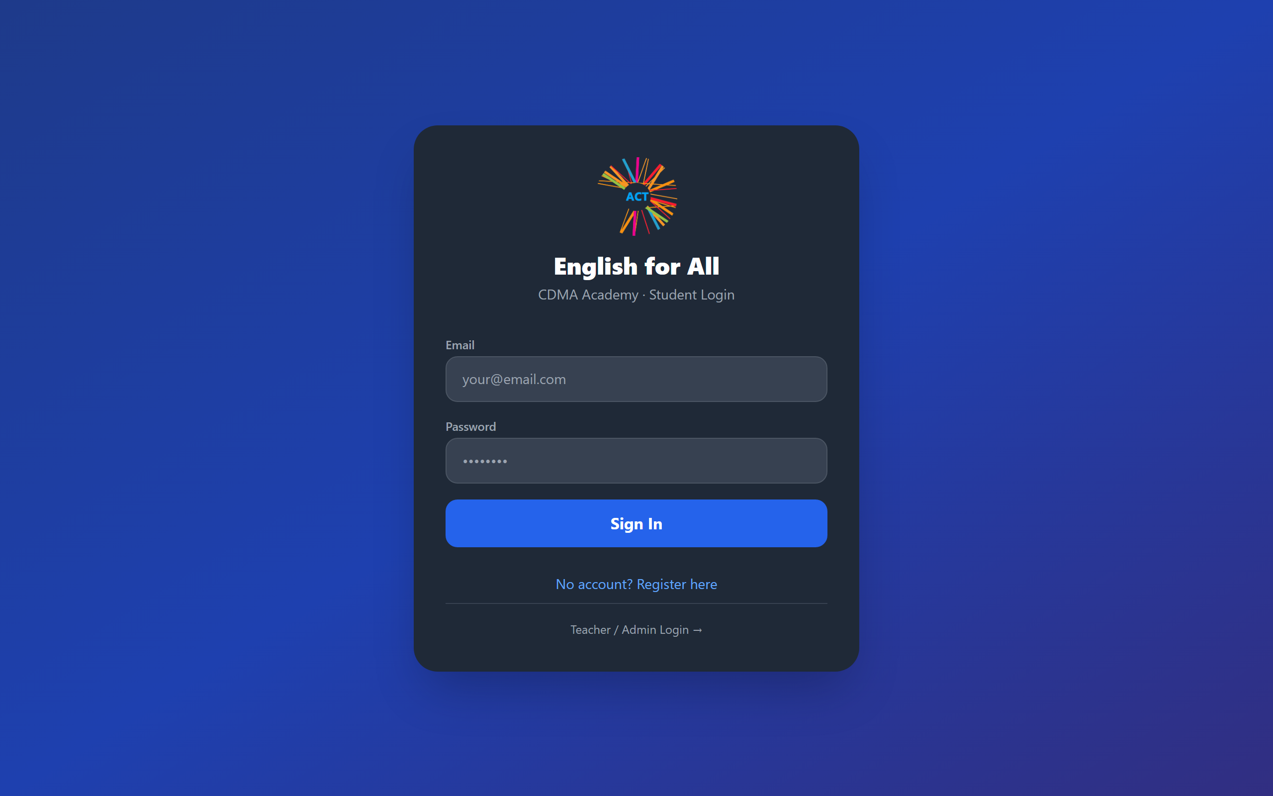 English for All